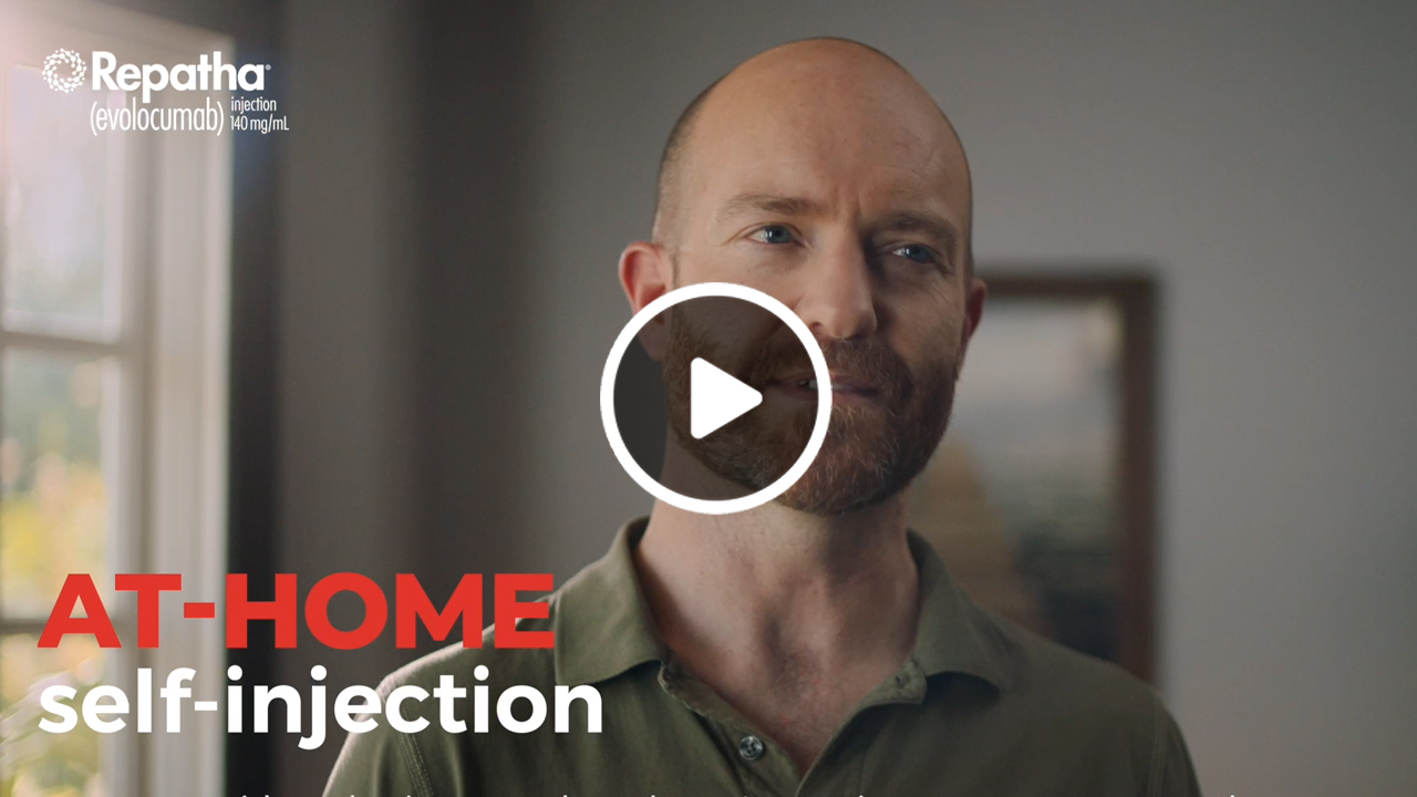 Watch a Repatha® (evolocumab) At-Home Self-Injection Testimonial